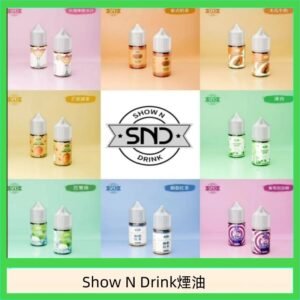Show N Drink煙油 玫瑰檸檬冰沙 泰式奶茶